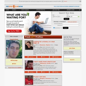 Foot Fetish Gay Dating