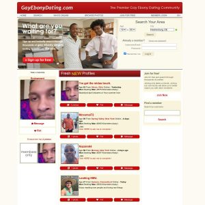 Gay Ebony Dating